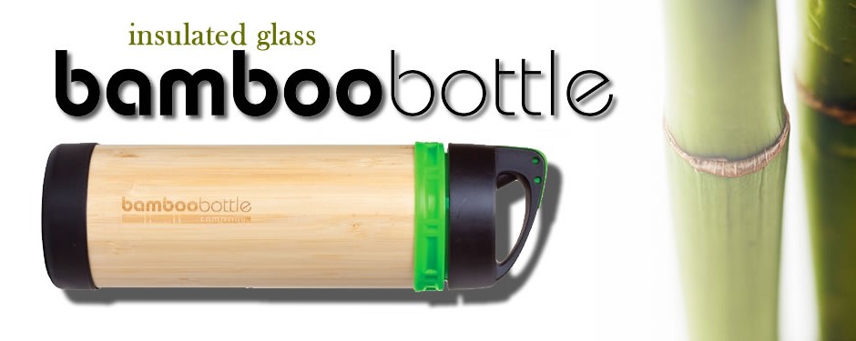 Bamboo Glass Bottles