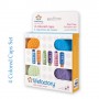 Flat Lid for 266ml Bottle Set of 4