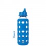 Glass Sippy Cap Bottle Ocean 266ml