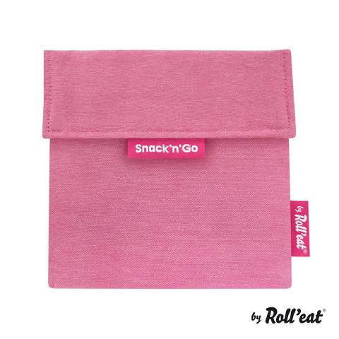 Rolleat Snack'n'Go Snack / Sandwich Bag - Pink