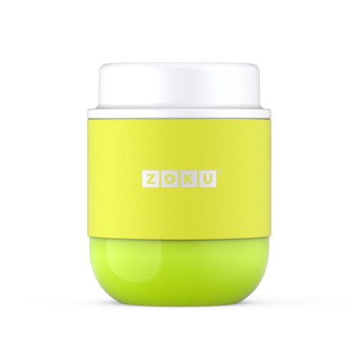 Zoku Stainless Steel Food Jar 295ml Lemon Lime