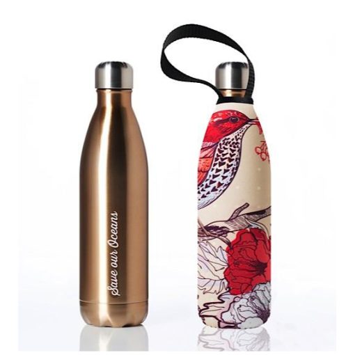 Beautiful Beaches Gold 500ml with Bird Cover