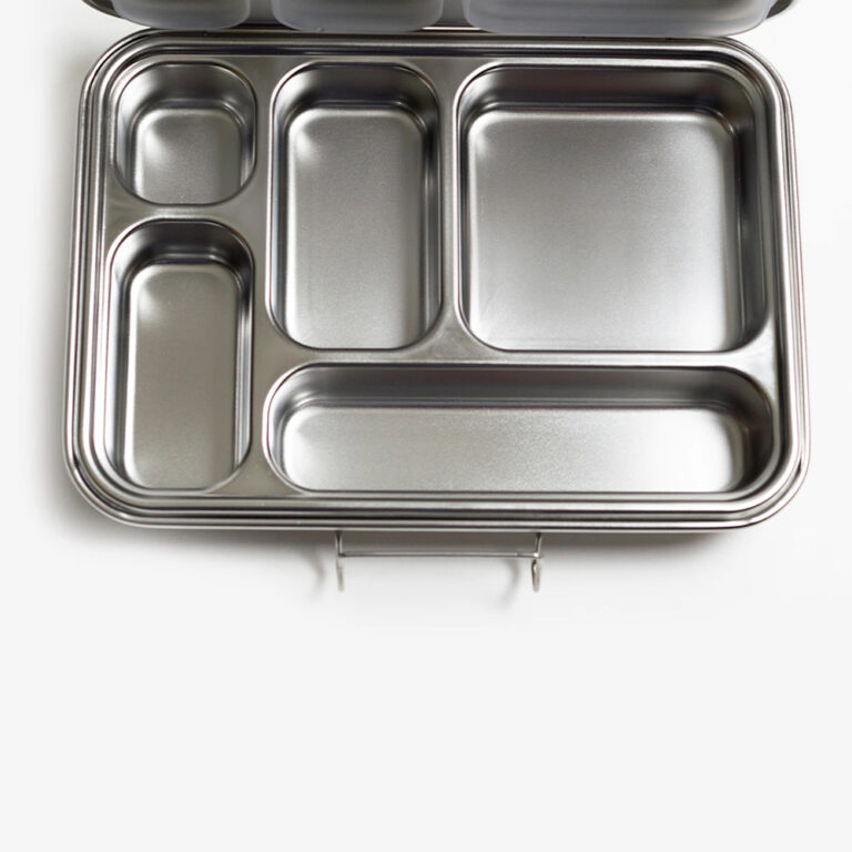 Nestling Stainless Steel 5 Compartment Bento Box