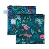 Bumkins Large Snack Bag 2pk Jungle