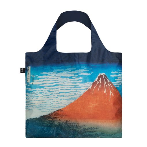 LOQI Shopping Bag Red Fuji