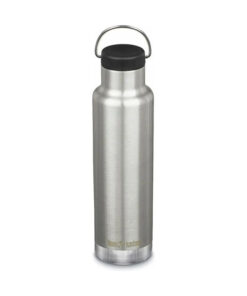 Klean Kanteen 591ml Brushed Stainless with Swivel Loop Lid